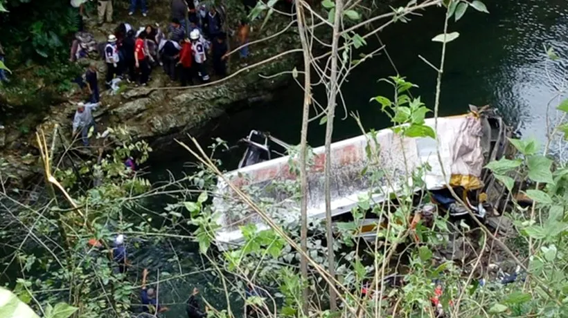 Cel puțin 21 de morți după ce un autocar a căzut într-un râu, în Mexic