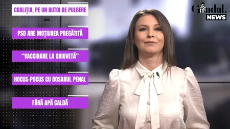 GÂNDUL NEWS. Coaliția de guvernare, pe un butoi cu pulbere. Iohannis a acceptat interimatul lui Bode la Justiție