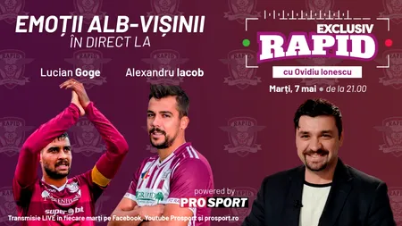 Lucian Goge și Alexandru Iacob sunt invitați la 
