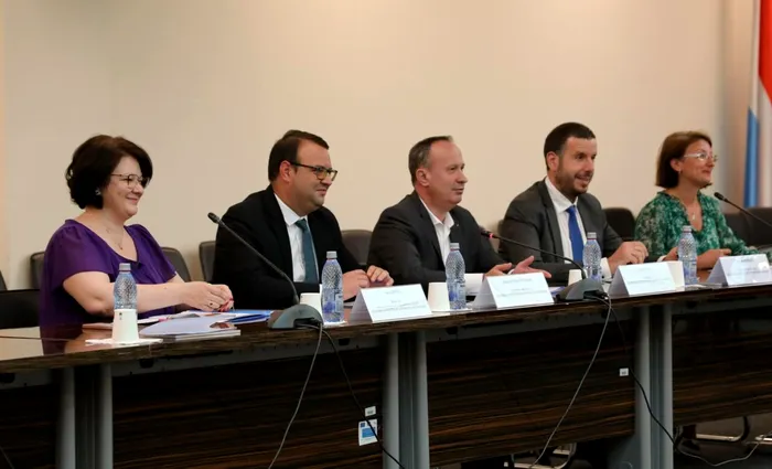 Ministrul Adrian Câciu, întâlnire cu Ina Coşeru. Sprijinul pentru Republica Moldova și reconstrucția Ucrainei, printre subiectele majore ale discuției