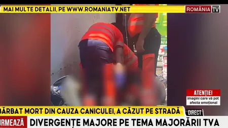 Un agent de securitate în vârstă de 35 ani a făcut infarct și a decedat pe stradă. Bărbatul ieșise din tura de muncă