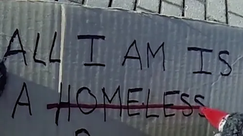 Campanie emoționantă în Canada: ''Sunt o persoană, nu o persoană fără adăpost''