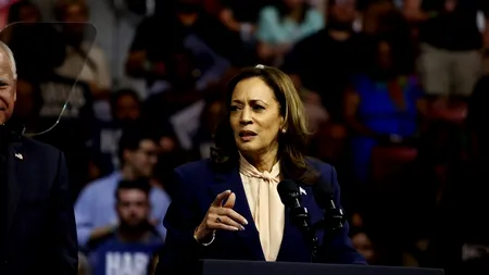 Donald Trump, luat la țintă de KAMALA HARRIS: „America este pregătită să „întoarcă pagina Trump” și să se îndrepte spre reconciliere politică”