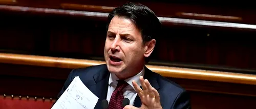 Giuseppe Conte, premierul Italiei, a anunțat că va demisiona marți