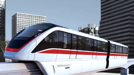 Proiecte SF în Cluj-Napoca: Primăria ar putea da 168 milioane de euro pentru  „trenul suspendat de mare viteză