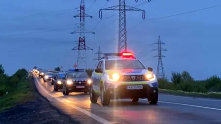 VIDEO PERCHEZIȚII în Bălteni, „raiul cimitirelor auto”. Descind polițiști din patru județe, mascați, jandarmi și comisari ai Gărzii de Mediu