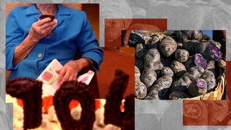 O femeie a aniversat împlinirea a 104 ani după ce a ținut o dietă zilnică bazată pe CARTOFI MOV și sake