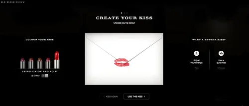 Burberry și Google au prezentat o tehnologie ce permite utilizatorilor să trimită săruturi virtuale