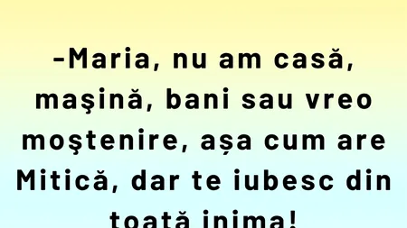 BANCUL ZILEI | Ion, Maria și Mitică