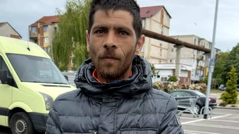 POVESTEA lui Tomiță, un om sărman din Filiași care trăiește adunând monede de 50 de bani din cărucioarele supermarketurilor