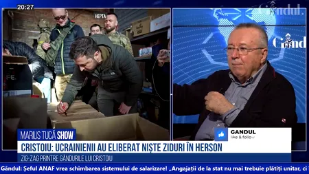 VIDEO | Ion Cristoiu: „Cucerirea Hersonului nu are valoare din punct de vedere militar”