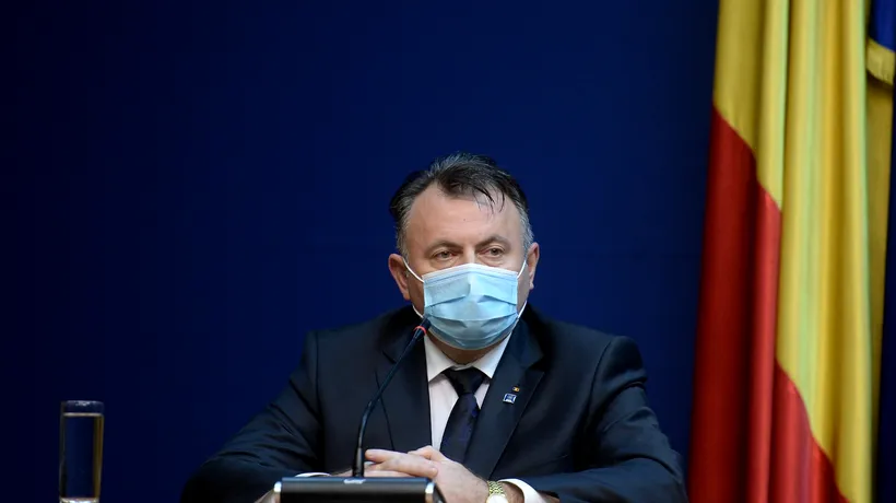 Ministrul Sănătății, despre numărul de cazuri de Covid-19: Azi vom avea mai puține îmbolnăviri raportate. Ce spune Tătaru despre posibilitatea stării de urgență
