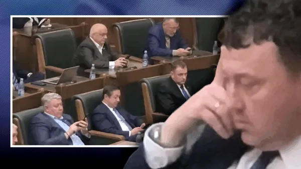 Plictiseală teribilă la votul în plen. Moțiunea opoziției stârnește mai mult căscat decât dezbatere. Parlamentarii stau pe telefoane sau dorm