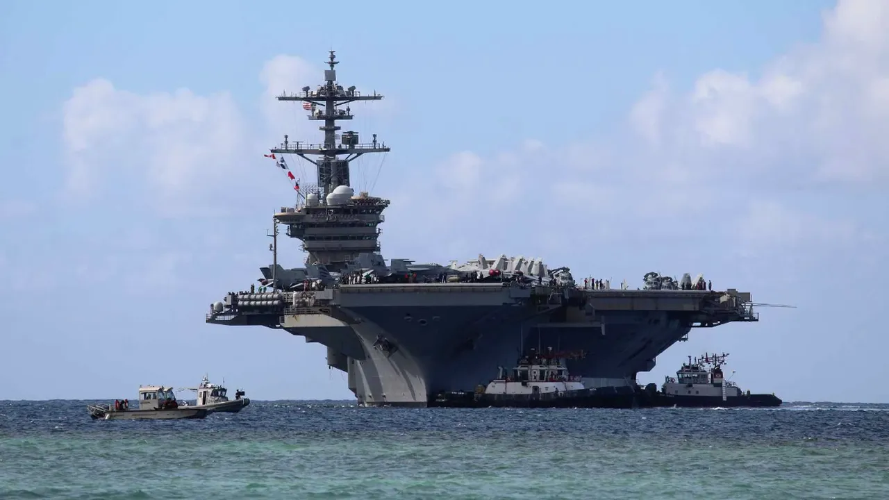Misiunea „Descurajarea Chinei”. Portavionul USS Abraham Lincoln a ajuns în Guam. Pentru prima dată din 2022, SUA are două grupuri de atac în Pacificul de Vest, după desfășurarea anterioară a USS George Washington