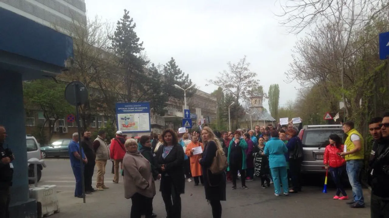 Proteste în spitalele din țară din cauza scăderii veniturilor. Noi negocieri cu miniștrii Sănătății și Finanțelor