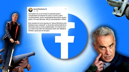 Moşteanu se războieşte cu Georgescu, pe câmpul de luptă al facebook-ului: „Se crede mare lider, dar folosește replici din Stăpânul Inelelor” / Georgescu: „Justiția să clarifice acest act, pe care eu îl consider de înaltă trădare”