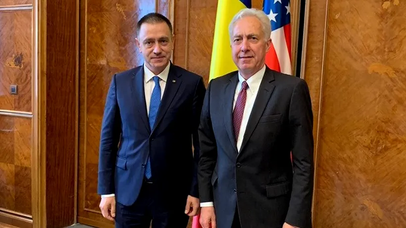 Fifor, întâlnire cu ambasadorul SUA la București Hans Klemm: Am reiterat dorința de a aprofunda componenta comercială a Parteneriatului
