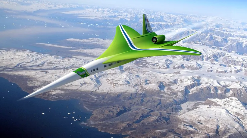 Supersonicul care va ajunge de la New York la Londra în doar 3 ore și jumătate. Cât va costa un bilet