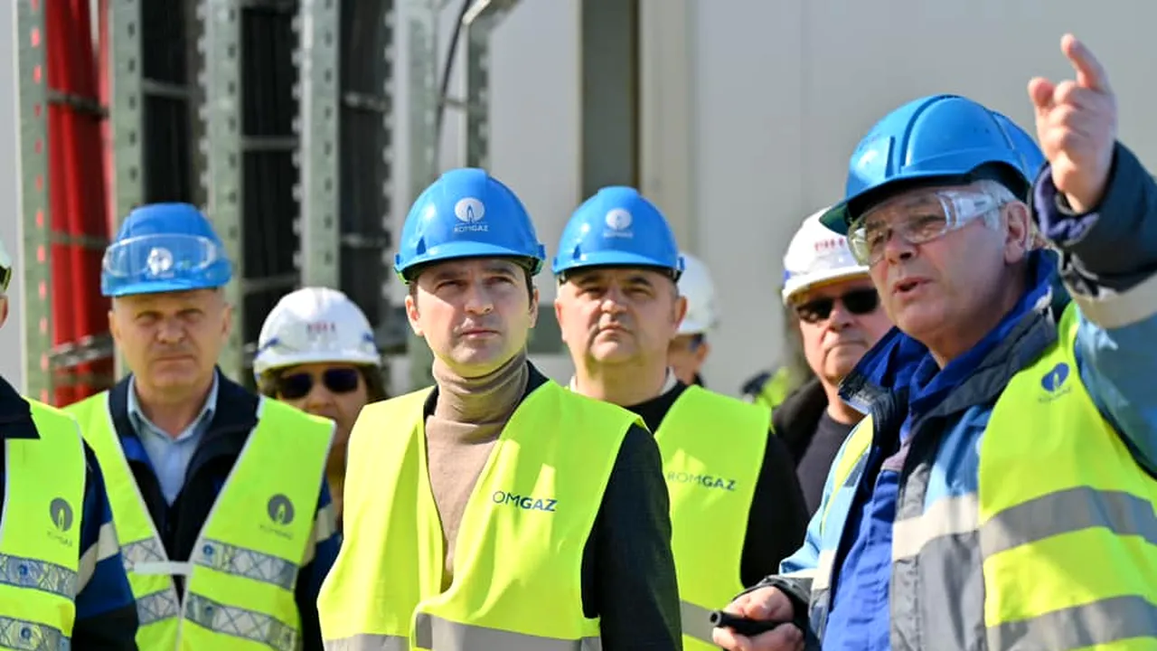 Sebastian Burduja: „Stadiul de execuție a termocentralei de la Iernut este de 97%”