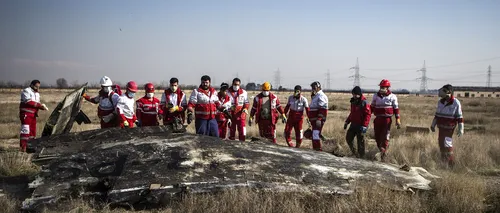 VIDEO Primele secunde după prăbușirea avionului Boeing în Iran au fost surprinse de camerele de supraveghere 