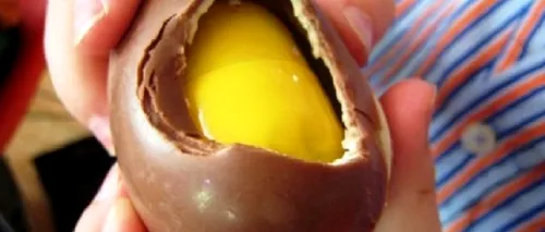 Ce surpriză neobișnuită a găsit un copil într-un ou de ciocolată