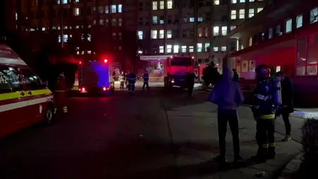 VIDEO | Alertă la Spitalul Clinic Județean de Urgență Constanța. Pompierii au fost chemați de urgență