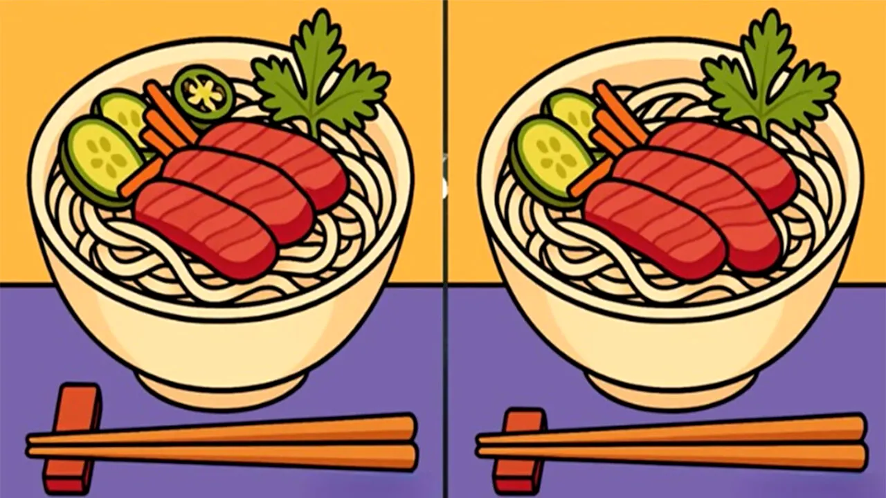 Test de logică | Aceste două poze par identice, dar există 3 diferențe între ele. Găsiți-le în 33 de secunde!