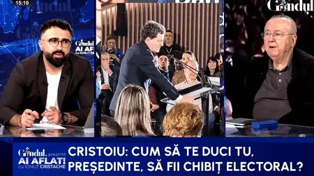 Nicușor Dan IGNORĂ Constituția cu zâmbetul pe buze. Cristoiu: „E o nouă compromitere a instituției prezidențiale”