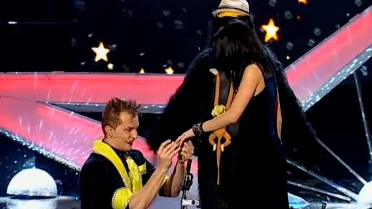 ROMÂNII AU TALENT. GEORGE GACHE, magicianul care și-a cerut iubita de soție în direct - VIDEO