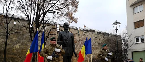 Ce s-ar putea spune despre un ctitor al Marii Uniri? Anul Centenarului a fost unul al DEZBINĂRII. Constantinescu, discurs la inaugurarea statuii lui IULIU MANIU