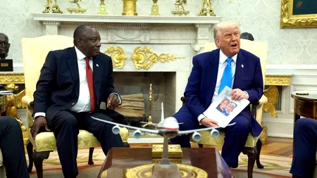Trump l-a confruntat pe președintele AFRICII de SUD la Casa Albă, denunțând persecutarea fermierilor albi /Ramaphosa a rămas calm