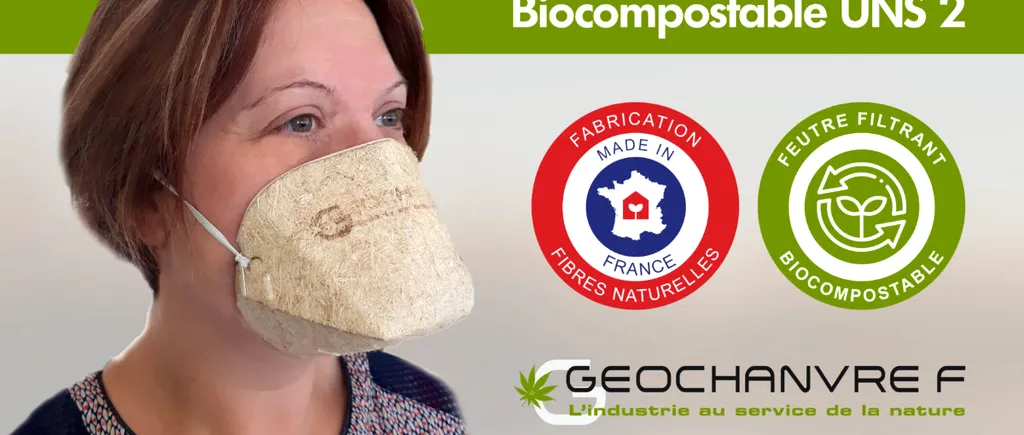 O companie produce măști din cânepă 100% compostabile: Mii de produse au fost deja comandate! - FOTO/VIDEO