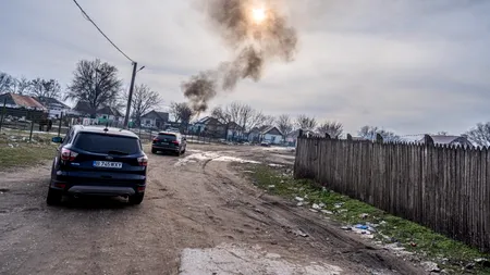 Câțiva săteni din Dolj au dat foc la deșeuri chiar în timpul vizitei ministrului Mediului, Tánczos Barna