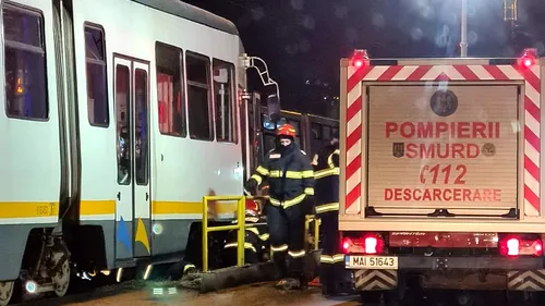 FOTO-VIDEO | Pieton lovit de un tramvai al liniei 41, în zona Crângași. Ce au spus martorii despre accident