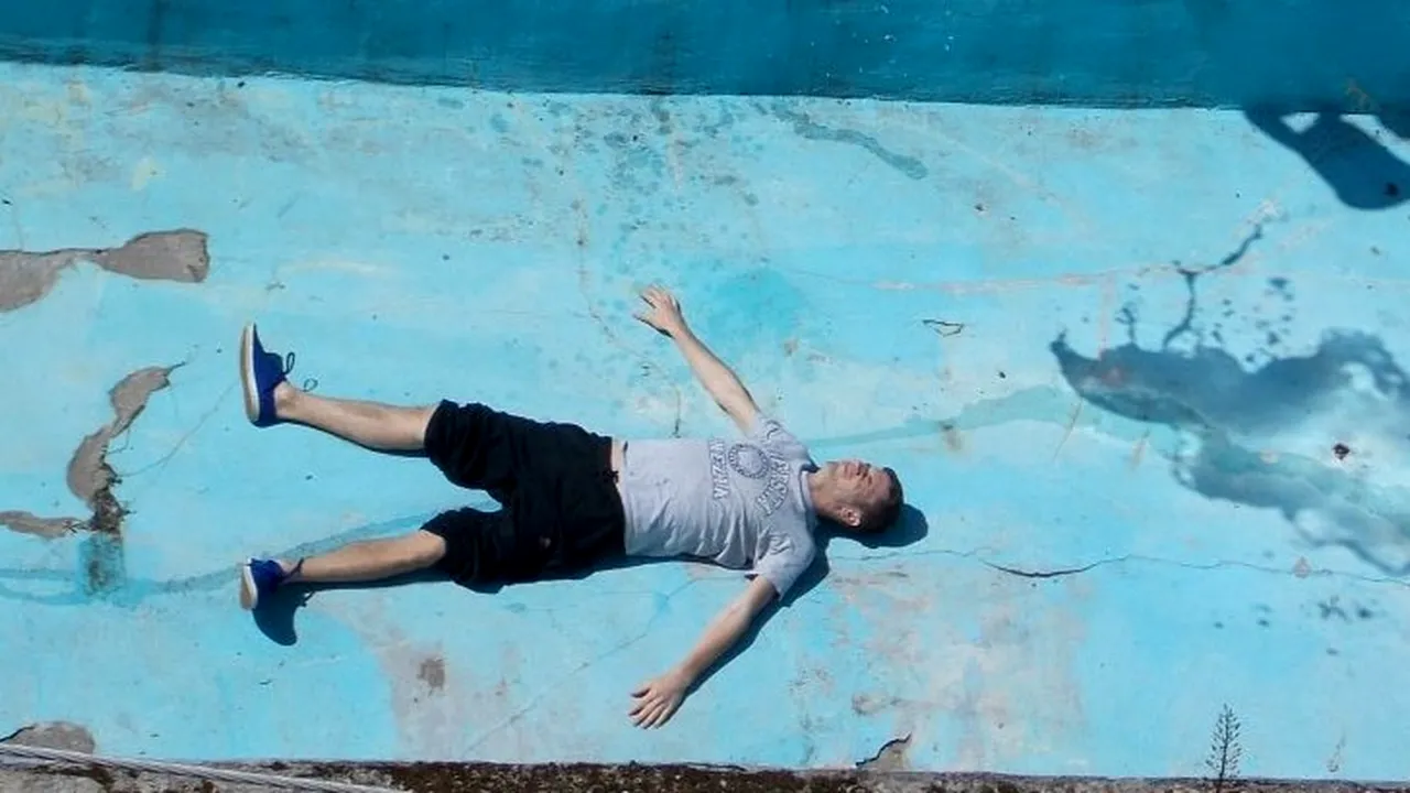 FOTO. Cum s-a relaxat un clujean într-o zi fierbinte de primăvară