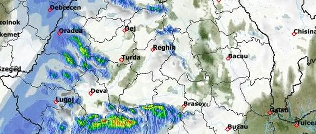 PROGNOZA METEO ANM. Cum va fi VREMEA azi: Vânt puternic în Dobrogea și Muntenia, ninsori slabe în Moldova
