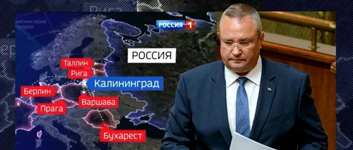 Televiziunea de stat RUSĂ amenință <i class='ep-highlight'>România</i>/Generalul Nicolae CIUCĂ spune că dușmanul nostru se află în altă parte