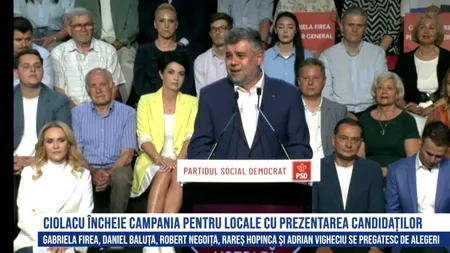 Marcel CIOLACU încheie campania electorală cu întrebări retorice: Au venit cu Dreapta Unită. Unită, ca să ce? Să ne învrăjbească între noi?