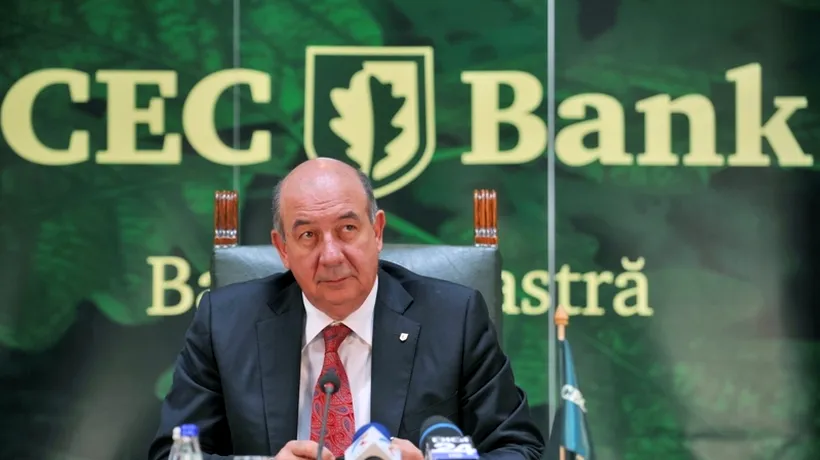 CEC Bank a realizat anul trecut un profit net de 67,4 milioane lei, în creștere cu 26,6%