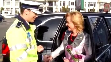 VIDEO. Regie de propagandă cu ministrul Carmen Dan. Polițiștii „au surprins-o