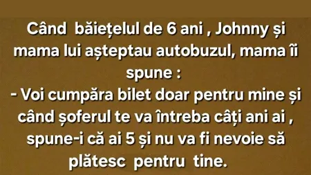 BANCUL ZILEI | Mama lui Johnny