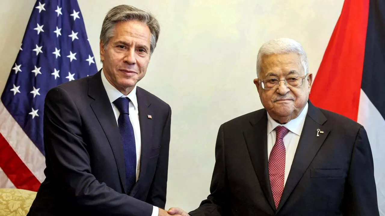 Blinken a condamnat, în discuțiile cu Abbas, toate formele de terorism și a subliniat că Hamas nu reprezintă poporul palestinian
