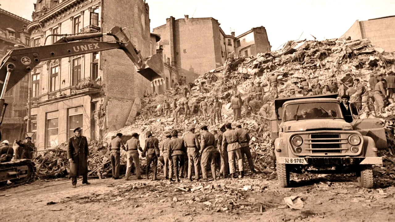 47 de ani de la CUTREMURUL din 1977. Cum a fost demolat un întreg oraș pentru vizita lui Nicolae Ceaușescu