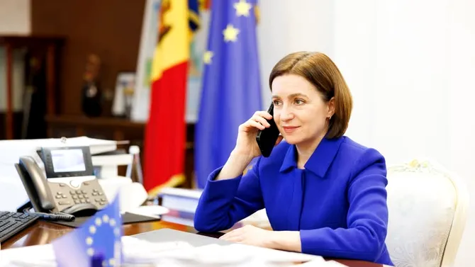 Maia Sandu, FELICITĂRI pentru Nicușor Dan: „România, mergem împreună cu încredere pe drumul european”