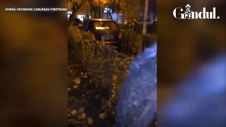 GÂNDUL LIVE. Un șofer din Capitală a vrut cu tot dinadinsul să circule cu mașina pe o alee îngustă: „N-aveți loc, domnule...”