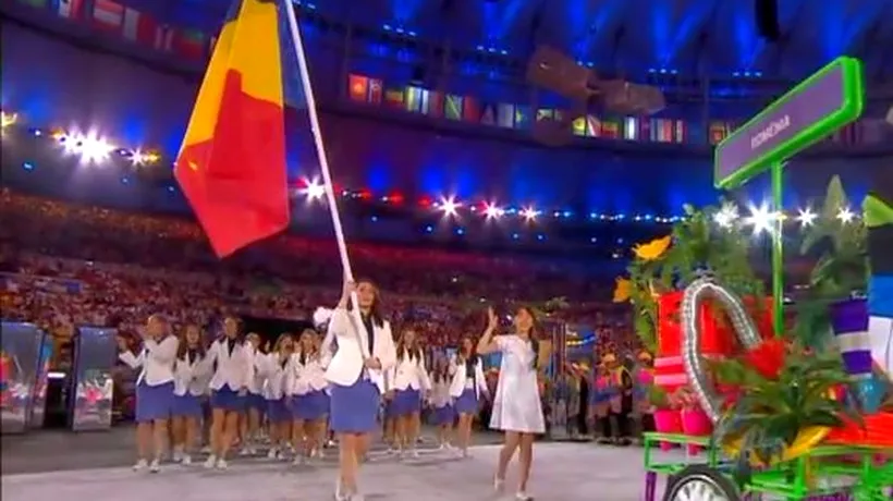 Mesajul Cătălinei Ponor, după ce a purtat tricolorul la deschiderea JO 2016 de la Rio