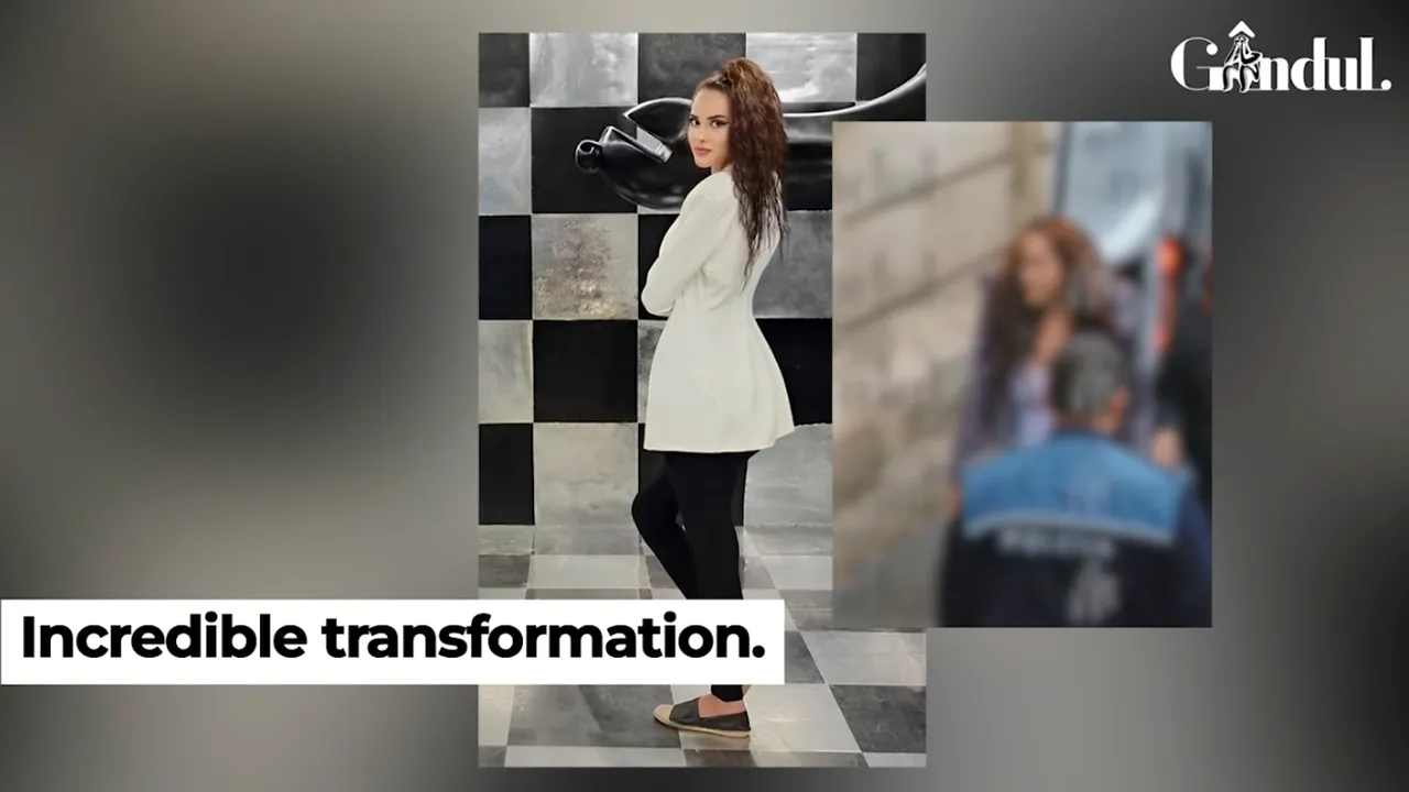 An incredible change. What the former policewoman who worked for the Tate brothers looked like and what does she look like now, after almost two weeks in custody - EXCLUSIVE VIDEO