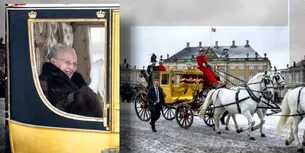 Margrethe a II-a a Danemarcei și-a salutat pentru ultima oară supușii din Caleașca Regală