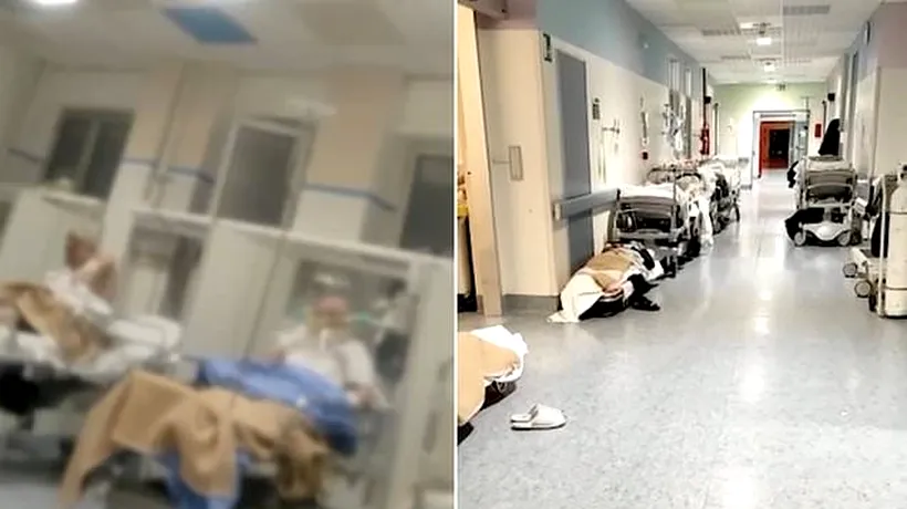 Sistemul de sănătate din Italia se prăbușește. Imagini șocante arată pacienți, ajutați să respire cu ventilatoare, întinsi pe coridoarele spitalului