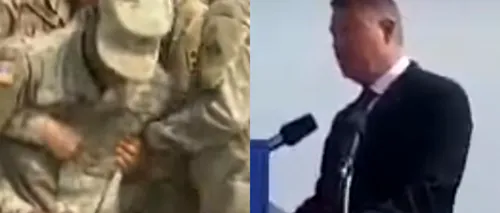 Reacția lui Iohannis, după ce un militar american a leșinat în apropierea lui. Ce a făcut Obama într-o situație asemănătoare / Imaginile zilei vin de la Constanța - VIDEO 